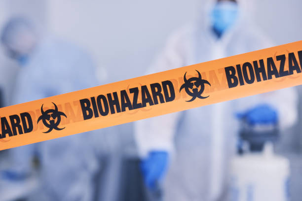 Professional Biohazard technician working in Orosi, CA